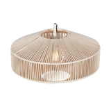 Lámpara de techo colgante Trio Svea LED cream 2700K 150cm 364700144