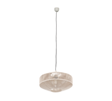Lámpara de techo colgante Trio Svea LED cream 2700K 150cm 364700144