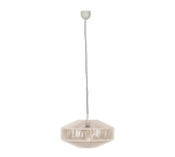 Lámpara de techo colgante Trio Svea LED cream 2700K 150cm 364700144