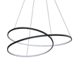 Lámpara colgante Ideal Lux Oz negro LED 75W 3000K Ø100cm 364896