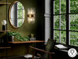 Lámpara aplique de pared Schuller Grace 2 luces oro 365
