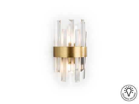 Lámpara aplique de pared Schuller Grace 2 luces oro 365 - vista 4