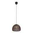 Lámpara de techo colgante Trio Kamara LED latón antiguo 3000K 150cm 365290104