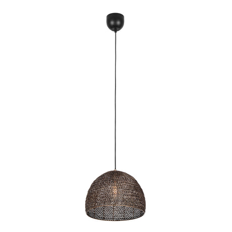 Lámpara de techo colgante Trio Kamara LED latón antiguo 3000K 150cm 365290104