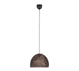 Lámpara de techo colgante Trio Kamara LED latón antiguo 3000K 150cm 365290104
