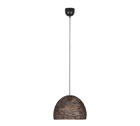 Lámpara de techo colgante Trio Kamara LED latón antiguo 3000K 150cm 365290104