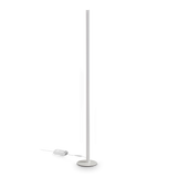 Lámpara de pie Ideal Lux Dorica blanco LED 50W regulable 190cm 366111