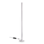 Lámpara de pie Ideal Lux Dorica acero LED 50W regulable 190cm 366142