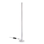 Lámpara de pie Ideal Lux Dorica acero LED 50W regulable 190cm 366142