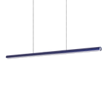 Lámpara colgante Ideal Lux Dorica azul LED 35W regulable Ø140cm 366425