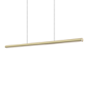 Lámpara colgante Ideal Lux Dorica LED 35W regulable 140cm latón — ref. 366449 (1)