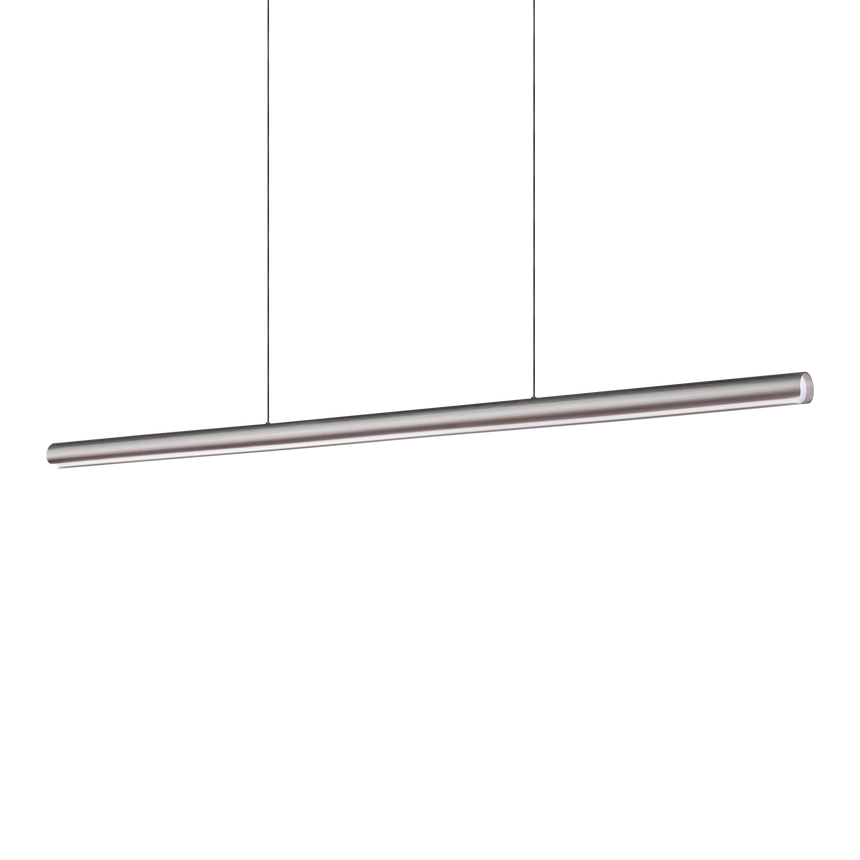 Lámpara colgante Ideal Lux Dorica gris LED 35W regulable Ø140cm 366463