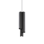 Lámpara colgante Ideal Lux Dorica negro LED 3 luces 27W regulable Ø9,5cm 366487