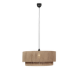 Lámpara de techo colgante Trio Smilla LED negro mate 3000K 150cm 366890136