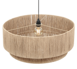 Lámpara de techo colgante Trio Smilla LED negro mate 3000K 150cm 366890136