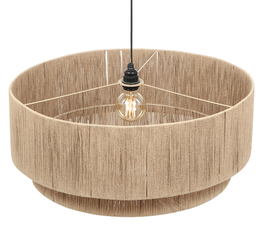 Lámpara de techo colgante Trio Smilla LED negro mate 3000K 150cm 366890136