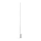 Lámpara de pie Ideal Lux Essence blanco cristal LED 24W 3000K regulable 160,5cm 367163