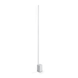 Lámpara de pie Ideal Lux Essence blanco cristal LED 24W 3000K regulable 160,5cm 367170