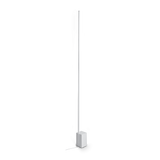 Lámpara de pie Ideal Lux Essence blanco cristal LED 24W 3000K regulable 160,5cm 367170