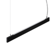 Sistema lineal Ideal Lux Steel negro LED 2 luces 38W 3000K regulable Ø119,2cm 367606