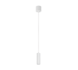 Lámpara de techo colgante Trio Soka LED blanco mate 3000K 150cm 367700131