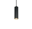 Lámpara de techo colgante Trio Soka LED negro mate 3000K 150cm 367700132