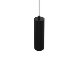 Lámpara de techo colgante Trio Soka LED negro mate 3000K 150cm 367700132