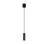 Lámpara de techo colgante Trio Soka LED negro mate 3000K 150cm 367700132