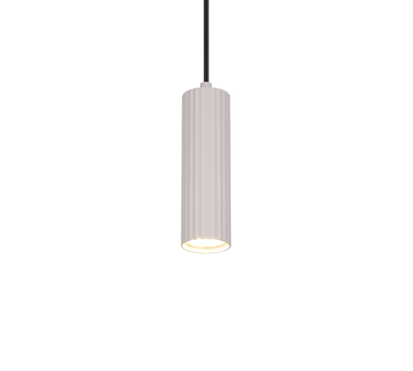 Lámpara de techo colgante Trio Soka LED gris cálido 3000K 150cm 367700176