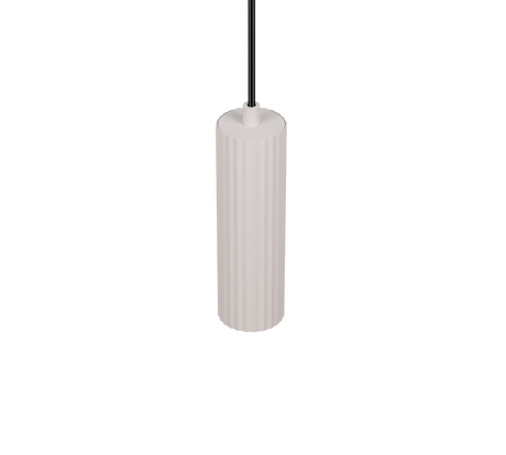 Lámpara de techo colgante Trio Soka LED gris cálido 3000K 150cm 367700176