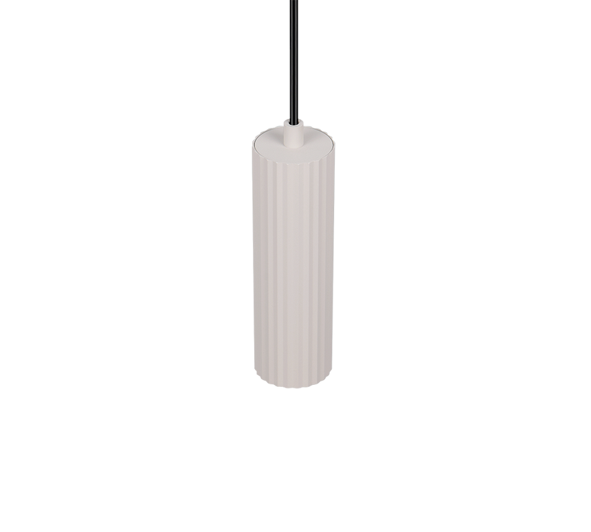 Lámpara de techo colgante Trio Soka LED gris cálido 3000K 150cm 367700176