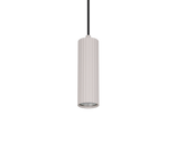 Lámpara de techo colgante Trio Soka LED gris cálido 3000K 150cm 367700176