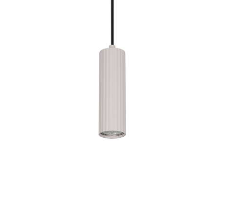 Lámpara de techo colgante Trio Soka LED gris cálido 3000K 150cm 367700176