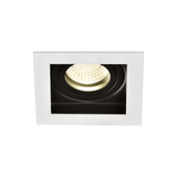 ACB San Empotrable 3679/1 Blanco, LED GU10 8W, I P36791B