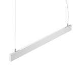 Sistema lineal Ideal Lux Steel blanco LED 2 luces 38W 3000K regulable Ø119,2cm 368832