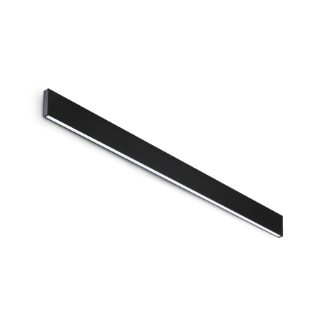 Aplique de pared Ideal Lux Steel negro LED 29W 4000K regulable Ø120,3cm 368894