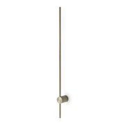 Aplique de pared Ideal Lux Essence latón cristal LED 19W 3000K Ø115cm 371719