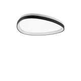 Plafón de techo Ideal Lux Gemini LED 30W 4000K Ø61cm negro — ref. 372075 (1)