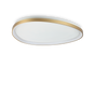 Plafón de techo Ideal Lux Gemini latón LED 42W Ø81cm 372112