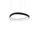 Lámpara colgante Ideal Lux Gemini negro LED 36W 4000K Ø42,5cm 372136