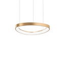 Lámpara colgante Ideal Lux Gemini LED 36W 4000K 42,5cm latón — ref. 372143 (1)
