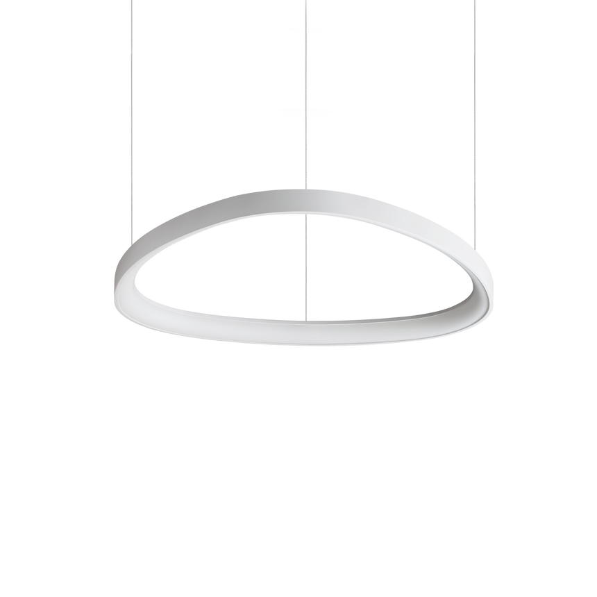 Lámpara colgante Ideal Lux Gemini blanco LED 47W 4000K Ø61cm 372150