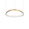 Lámpara colgante Ideal Lux Gemini latón LED 47W 4000K Ø61cm 372174
