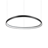 Lámpara colgante Ideal Lux Gemini negro LED 56W 4000K Ø81cm 372198