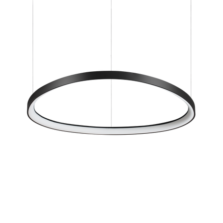 Lámpara colgante Ideal Lux Gemini negro LED 56W 4000K Ø81cm 372198