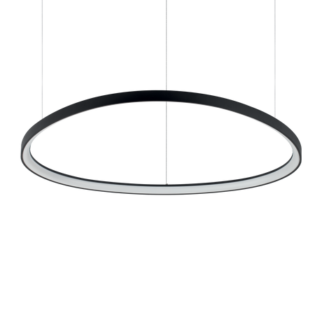 Lámpara colgante Ideal Lux Gemini negro LED 78W Ø105cm 372228