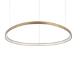 Lámpara colgante Ideal Lux Gemini latón LED 78W Ø105cm 372235