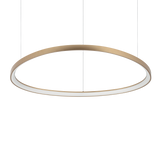 Lámpara colgante Ideal Lux Gemini latón LED 78W Ø105cm 372235