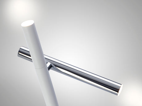 Lámpara de sobremesa Schuller Varas LED 2 luces cromo y