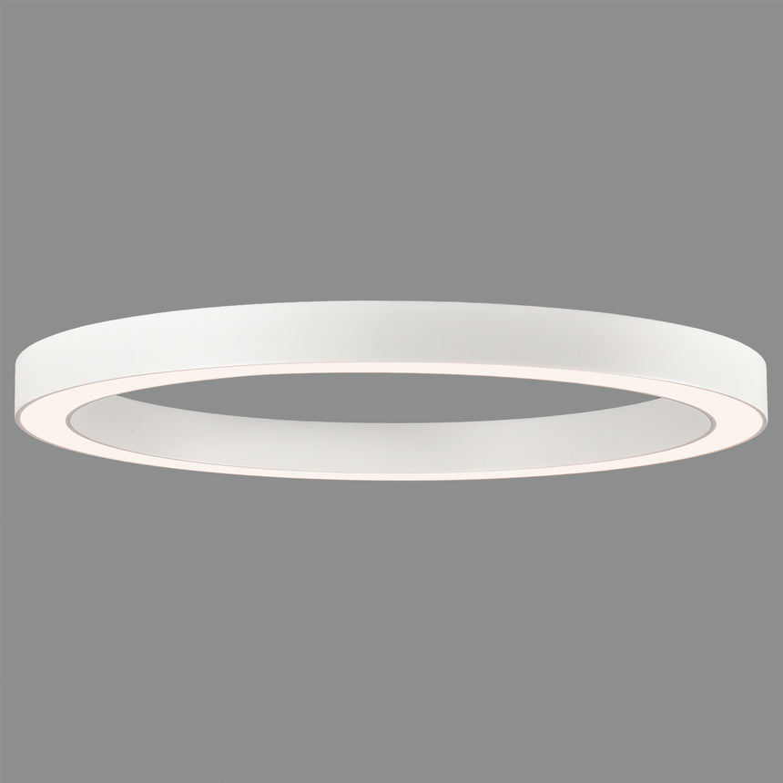 Plafón de techo ACB Aliso blanco texturado Ø80cm P3742274B